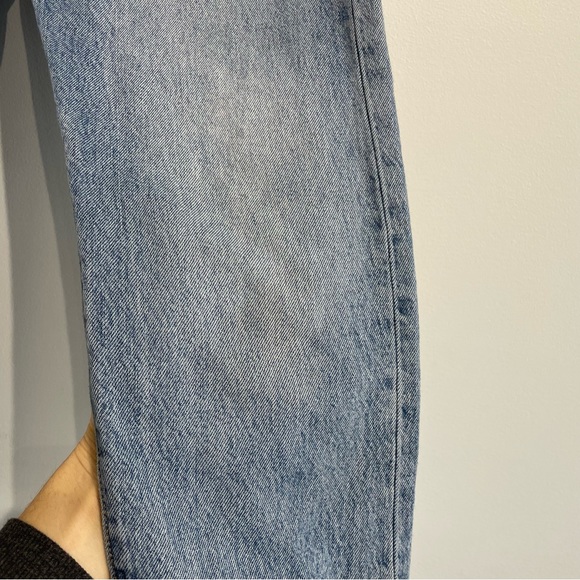 Levi's Shut Up Wedgie Icon Fit Jeans button fly premium denim raw hem - Picture 12 of 14